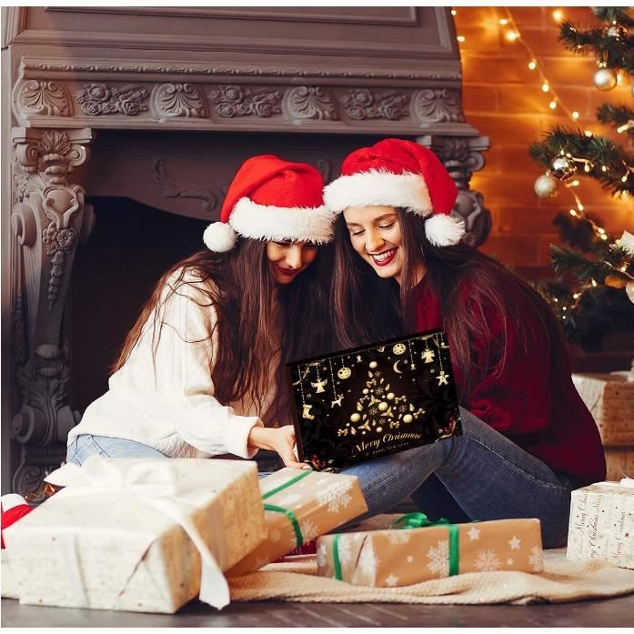 Calendrier de l'Avent 2023 avec Bijoux en or de Luxe pour femme –  Calendrier de Noël