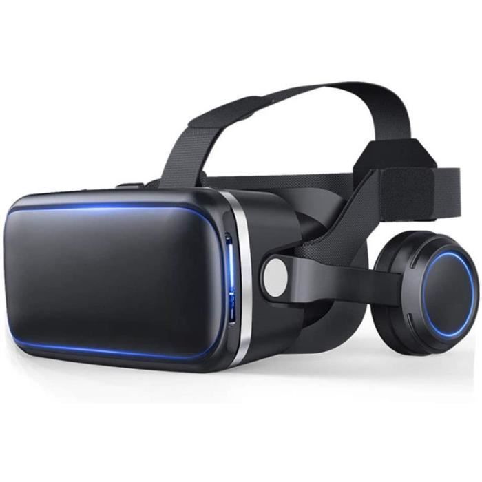 Casque Réalité Virtuelle XWP Pour Smartphone 4.7 à 6.8 Pouces - Lentilles Réglables, Pour Jeux, Films 3D, VR - 1