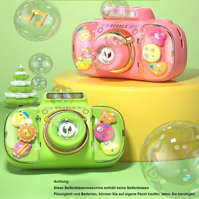 Machine à bulles de savon pour enfants - Jouets - Jaune