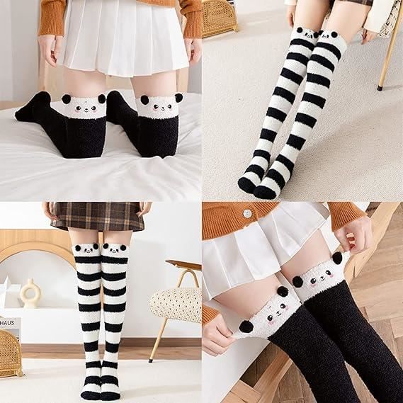Chaussette panda femme clearance