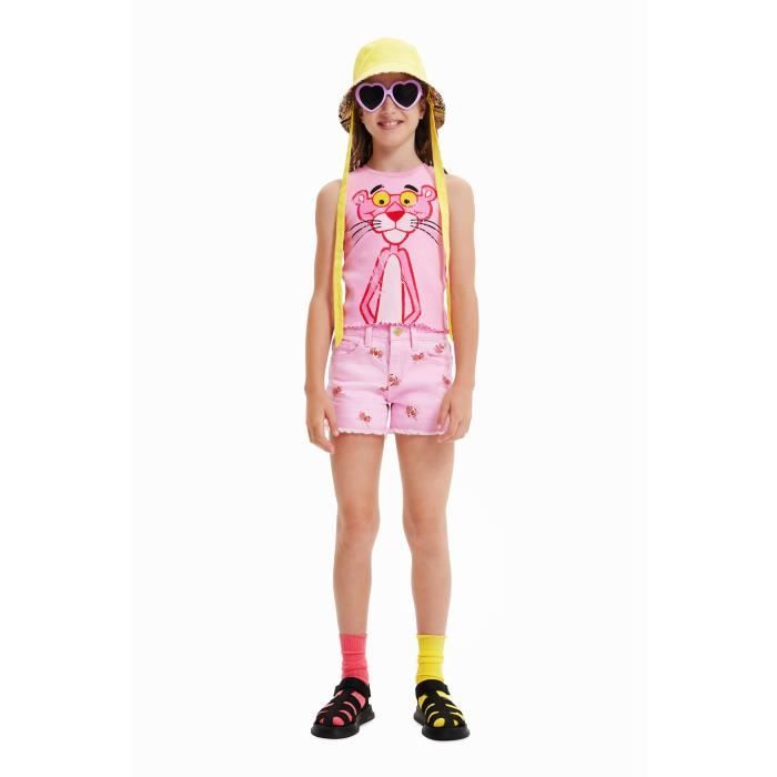 D bardeur fille Desigual Pink Panther Love rose 3 4 ans Rose