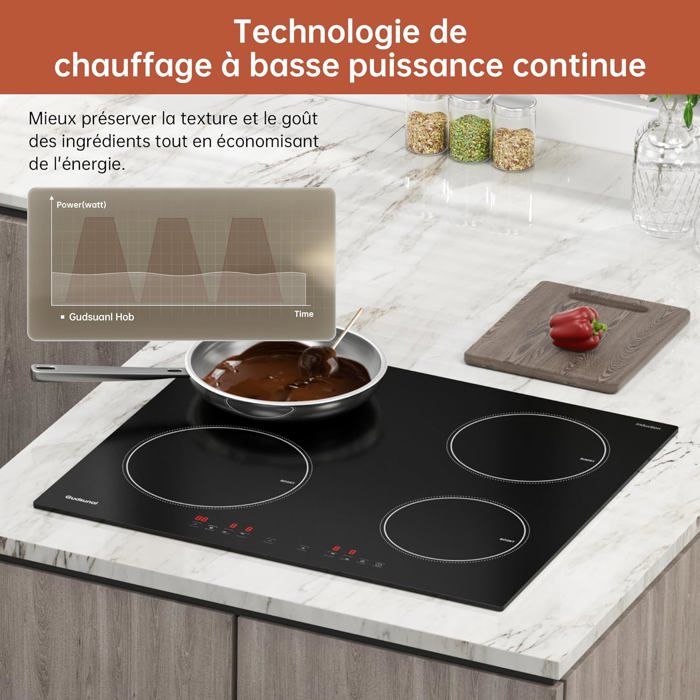 Plaque Induction 4 Feux Anull