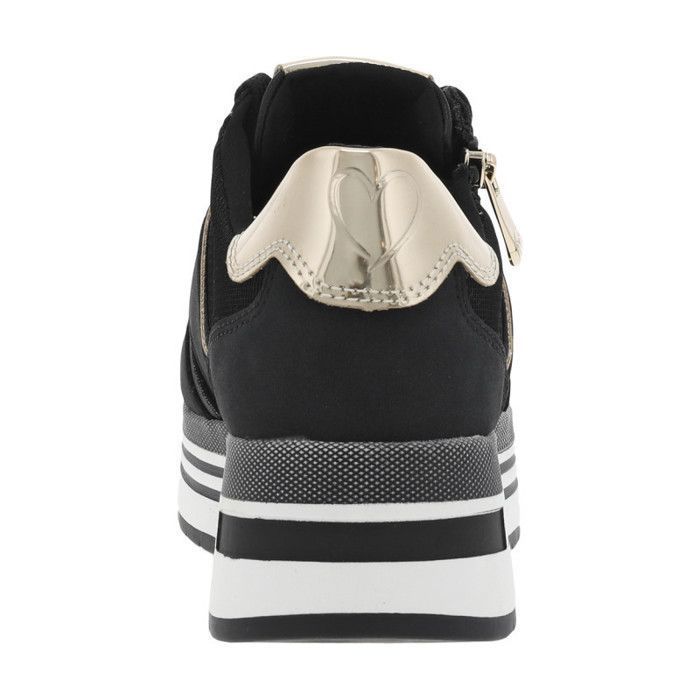 Baskets Marco Tozzi MARCO TOZZI Noir Plateau Femme Noir - Main Image
