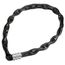 Abus 1200 Cha/îne antivol 110 cm Noir