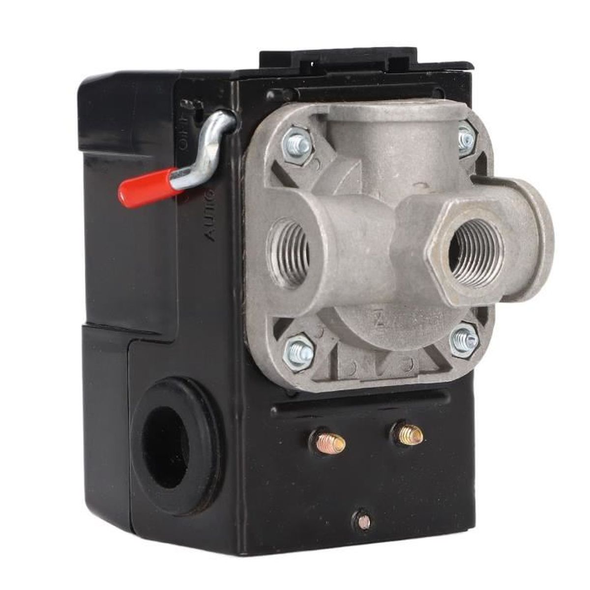 Pressostat Compresseur Air 90-110 PSI | Commutateur Pression 110-220V AC / 6-36V DC | Pour Suspension Auto, Tracteur, Pompe à Air - 6