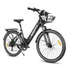 SMARTAI Samebike A01Pro Vélo électrique 26" - Moteur 500W - Batterie 36V/15Ah - Autonomie 120km - Shimano 7 Vitesses,Fourche Suspendue,Noir