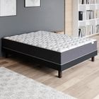 HBEDDING BY HOMIFAB Matelas mémoire de forme 140x190 Memo HR Hbedding - 7 zones de confort + HR 35kg + mousse mémoire adaptative - épaisseur 22cm