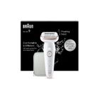 Epilateur électrique Braun Silk épil 9 SES 9 000 Blanc et Rose