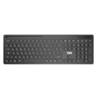 WE Clavier Bluetooth multi-appareils AZERTY sans fil pour tablette, smartphone, PC, ordinateur portable, Windows, Android, iOS