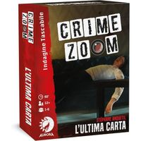 Crime Zoom: La Dernière Carte,Jeu de Cartes D'Investigation,1-6 Joueurs,12+ Années,Edition en Italien