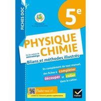 Physique Chimie 5e Fiches doc. Cahier de l'élève, Edition 2021
