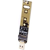 Adaptateur USB 3.0 à M-Key NVMe M.2 NGFF SSD externe PCBA Conveter Carte Flash Type de disque