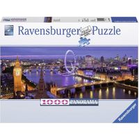 Puzzle 1000 pièces - Londres de nuit - Ravensburger - Puzzle adultes - Dès 14 ans