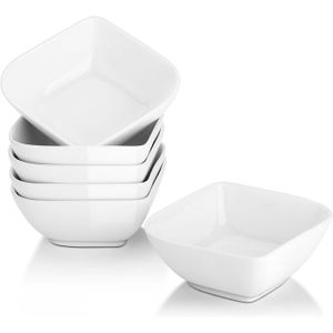 Assiette carrée creuse en feuille de palmier 16x16 cm - sdg lot de 100