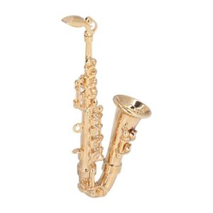 Atyhao Réplique de saxophone miniature Saxophone Miniature en