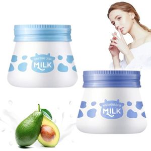 HYDRATANT VISAGE 2 Pcs Milk Skin Cream Face Moisturizing Hydrating 