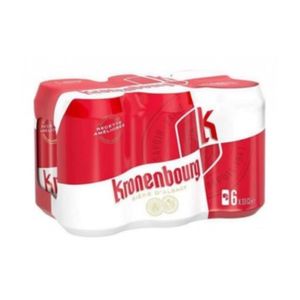BIERE Bière Kronenbourg Blonde 33cl 4,2% Vol. en Canette