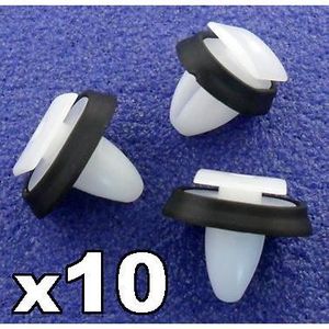 Lot 20 Clips Plastique Habitacle Garniture Portière Porte pour Peugeot Citroen
