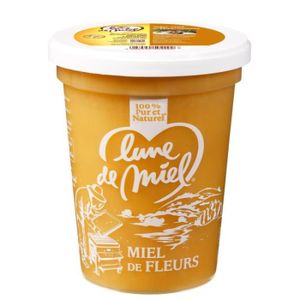 MIEL SIROP D'AGAVE LUNE DE MIEL - Miel De Fleurs Plastique 500G - Lot