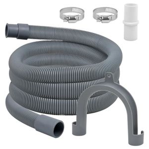 2 pcs 60 cm Flexible Ligne d'alimentation en eau Tuyaux chaud froid  Connecteur de robinet en acier inoxydable(EU G3 - 8) - Cdiscount Bricolage