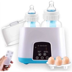 Chauffe Biberons Électrique 2 en 1 Chauffe-Aliments Portable Voyage Nourriture Chauffage Thermostat Multifonction avec Fonction Réservation et Contrôle de lheure Rose 