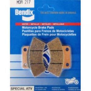 Pastillas de freno para bicicleta Bendix Polaris 400-quad-1994-1999 MOA217 nuevo