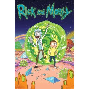 AFFICHE - POSTER Rick and Morty Portal Maxi Poster 61x91.5cm 