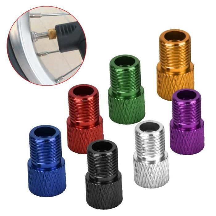 Plausible griffe Barrage routier slime valve adapter presta to schrader