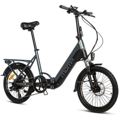 MOMA BIKES Velo electrique VAE de ville pliant SHIMANO 7 vitesses Batterie Ion Lithium integree et amovible de 48V 13Ah Cdiscount Sport