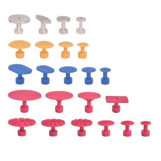 Adaptateur Débosselage 5 Pièces - Vis M8 Vers 5/16 - Pour Outils Sans Peinture Et Réparation Carrosserie