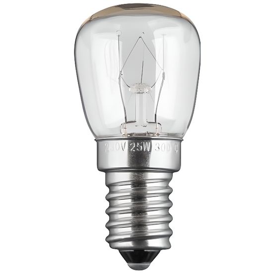 Alpexe® Ampoule pour appareils ménagers - Ampoule allant au four jusqu'à 300 °C - L-oven lamp E14 - 25W - 230V AC