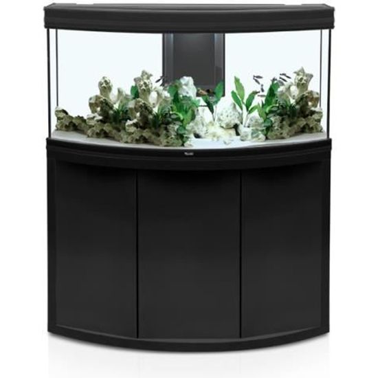 Meuble Aquarium Fusion 120x50cm Noir - Aquatlantis