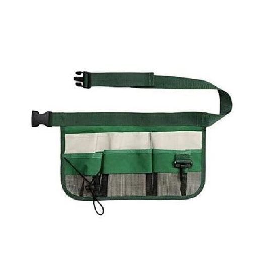 Ceinture à Outils De Jardin - COLAXI - Vert Et Marron - Toile Durable