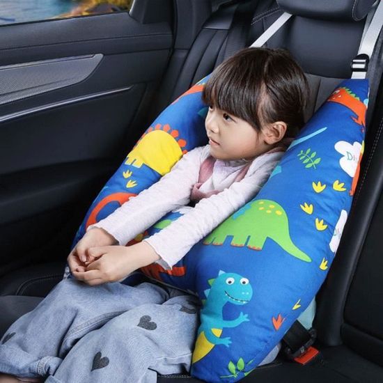 Protège-tête Et Ceinture De Sécurité Pour Enfants En Voiture, Repose-tête Et Coussin De Ceinture Combinés