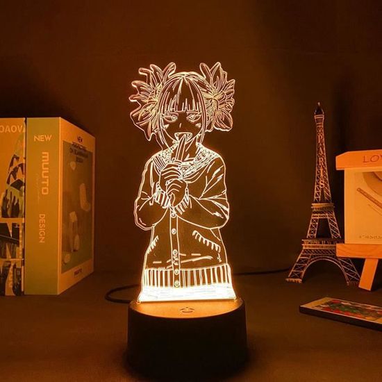 Anime Figure Light My Hero Academia Toga Himiko Led Panel Lights
