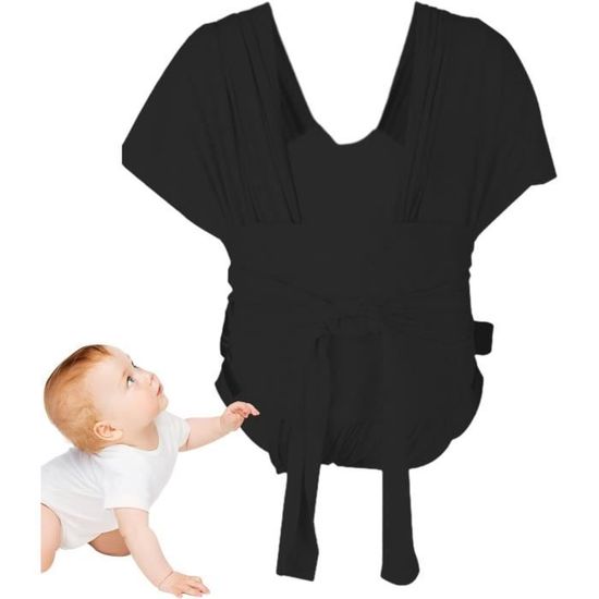 Écharpe De Portage Réglable Bébé 0-24 Mois (jusqu'à 20 Kg) - Coton Respirant - Portage Physiologique