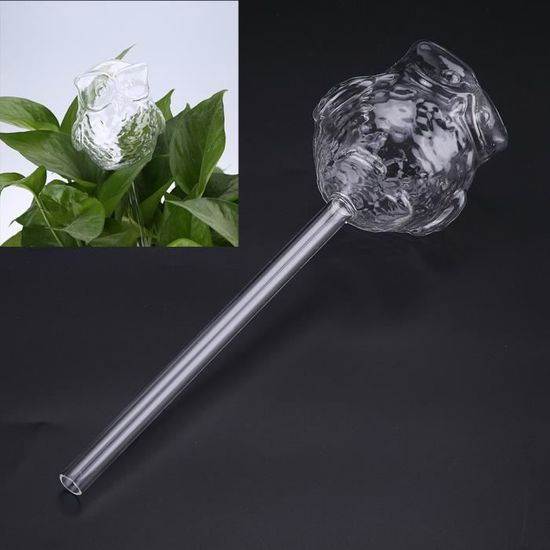 2 Boules D'Arrosage Automatique 500 Ml - Pour Plantes D'Intérieur Et Balcon, Arrosage Lent Transparent