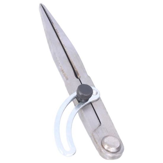 YUM Compas De Marquage En Acier Inoxydable Réglable Pour Cuir Et Bricolage - Sport