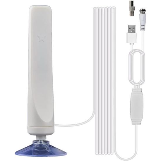 Antenne TV numérique à Gain élevé- DVB50B Antennes HDTV Portables Antenne TV numérique à Gain élevé- DVB50B Antennes HDTV Portables
