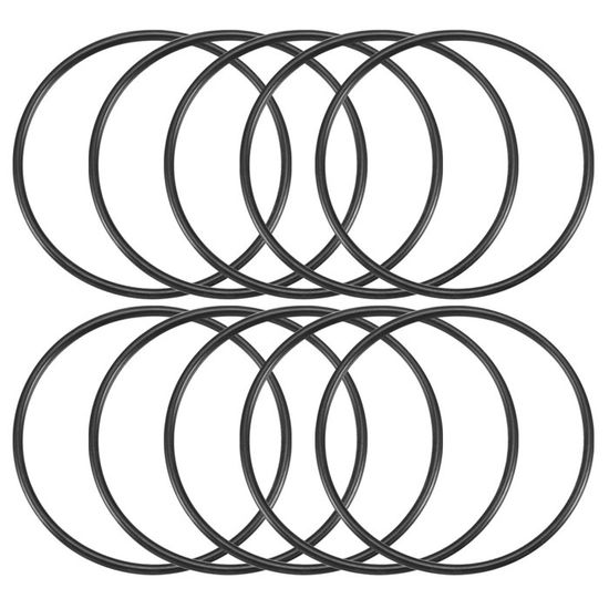 Lot De 5 Joints Toriques NBR Double Lèvre - Diamètre Intérieur 10mm - Caoutchouc Nitrile