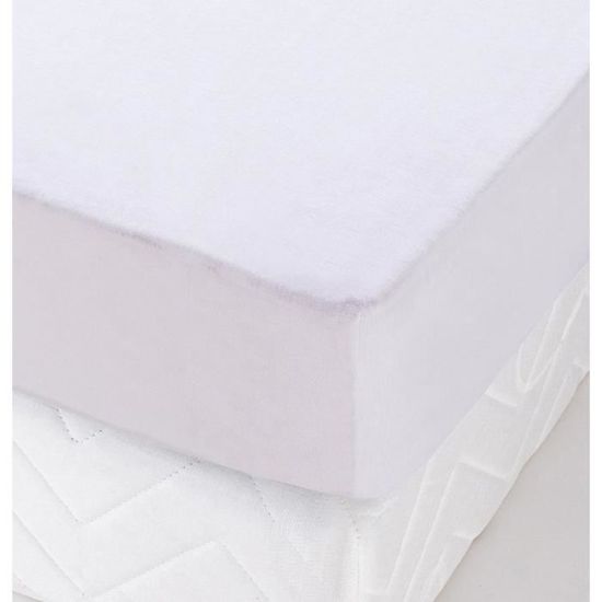 HOMESCAPES Protège Traversin Matelassé En Polycoton, 50 X 140 Cm