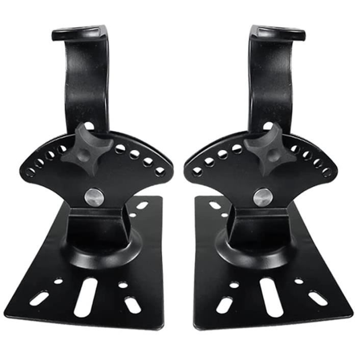 Support Mural/plafond Dinghosen Pour Logitech Z906 | 180° Réglable Inclinaison Et Rotation | Fixation Solide Pour Enceintes