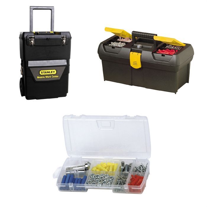 STANLEY Pack Servante -Carbone- 1-93-968 + Boîte à