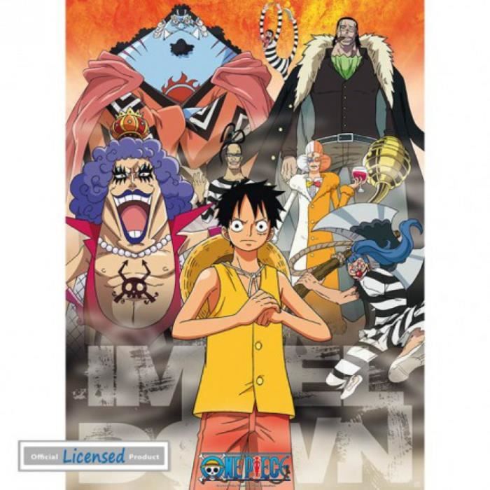 One Piece Mini Poster - Impel Down (52 x 38 cm) - Cdiscount Maison