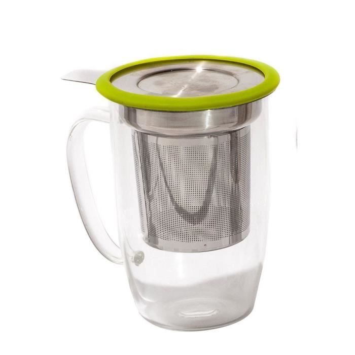 Travel Mug Mug a the Tastea Yoko Design Vert