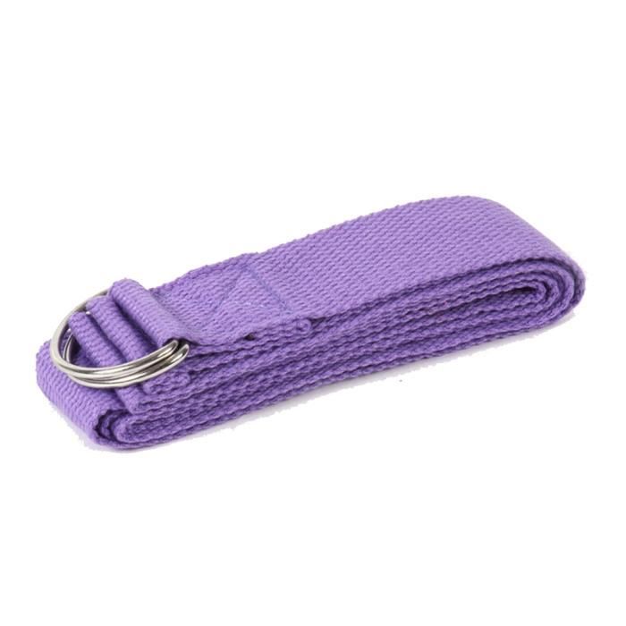 Sangle de yoga Noir