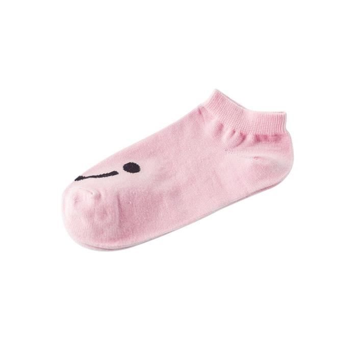 Accessoires Fitness - Musculation,2019 nouveau 1 paires femmes confortable couleur bonbon coton chaussette pantoufles - Type Pink