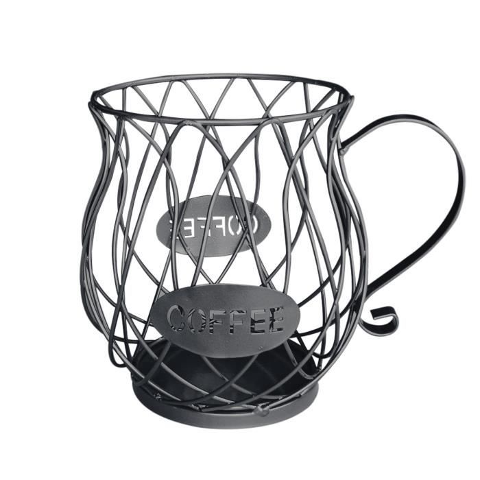 Set Accessoire Cuisine Support De Stockage Dosette Café En Forme Tasse Pour Le Comptoir LY32