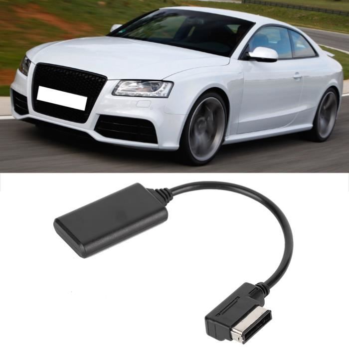 Le câble audio de l'adaptateur d'interface de musique AUX Bluetooth5.0 convient pour Audi AMI MMI MDI -ABI -CYA