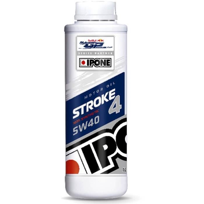 IPONE HUILE IPONE 4T STROKE4 5W40 100% SYNTHESE RED BULL MOTO GP ROOKIES CUP (BIDON 1 LITRE)